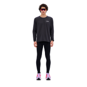 CEP - colanti compresie lungi de alergare barbati - Pro Run Tights Cargo - black