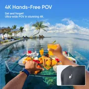 Insta360 GO 3S – Cameră ultra-compactă 4K pentru creatori - editie standard - 64gb neagra