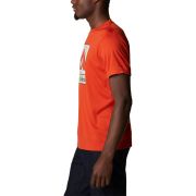 Columbia - Tricou Barbati Columbia Zero Rules Short Sleeve Graphic Shirt - rosu