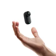 Insta360 GO 3S – Cameră ultra-compactă 4K pentru creatori - editie standard - 64gb neagra