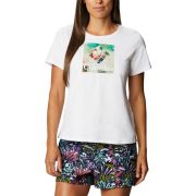 Columbia - Tricou Femei Columbia Alpine Way Screen Ss Tee - alb