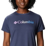 Columbia - Tricou Femei Columbia Sun Trek Ss Graphic Tee - albastru