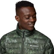 Columbia - Geaca Barbati Columbia Powder Lite II Printed - verde