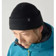 Haglöfs Vassi Beanie – Căciulă outdoor pentru iarnă din lână - neagra