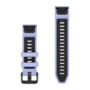 Garmin Curele de ceas QuickFit 20 | Silicon Blueberry (Set de scufundare din 3 piese)