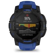 Garmin Instinct 3 AMOLED 45mm - Smartwatch Robust GPS - ediția limitată albastră