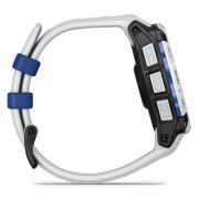 Garmin INSTINCT 3 - 45 mm Solar - Whitestone cu curea Whitestone/albastru intens - smartwatch robust cu GPS