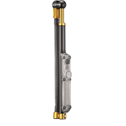 Lezyne - mini pompa suspensie - Hand Pump Shock Drive Digital - 350 psi | 24.1 bar - black I gold - 14 cm