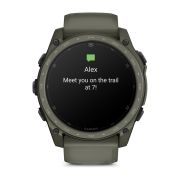 Garmin tactix 8 AMOLED Sapphire 51mm Cerakote - Smartwatch Tactic verde oliv