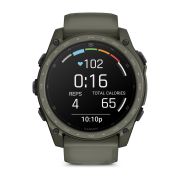 Garmin tactix 8 AMOLED Sapphire 51mm Cerakote - Smartwatch Tactic verde oliv