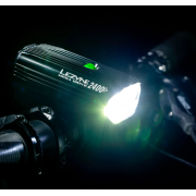 Lezyne - Lumina fata far - MEGA DRIVE 2400+ - 2400 lumeni USB - negru