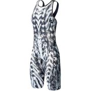 TYR - costum tehnic inot femei - Venzo Open Back - alb-gri