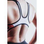 Z3R0D - Costum triatlon femei fara maneci - Racer TRISUIT WOMAN FUSION CORAL