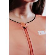 Z3R0D - Costum triatlon femei cu maneci - Racer TTsuit - fusion coral
