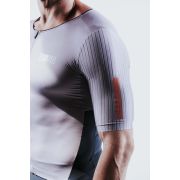 Z3R0D - costum barbati triatlon maneca scurta - TTSUIT Racer - cinder grey