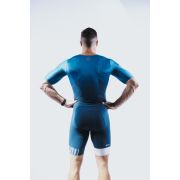 Z3R0D - Costum triatlon cu maneca scurta barbati - Racer MAN TTSUIT DEEP OCEAN