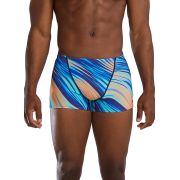 Costum înot TYR Riptide Square Leg - turcoaz/portocaliu | Durafast Elite