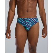 Slip înot TYR Dragonflyte - verde/bleumarin | rezistent clor