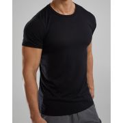 Tricou tehnic TYR Unisex Lightweight Ultrasoft Tech - negru | confortabil