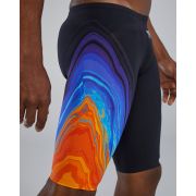 Jammer înot bărbați TYR VENZO Volconyx - portocaliu/bleumarin | compresie