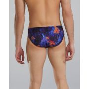 Slip înot bărbați TYR Durafast Elite Brief - mov/portocaliu | rezistent clor 300h+