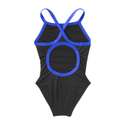 Costum înot întreg fete TYR HEXA Diamondfit - negru albastru | antrenament