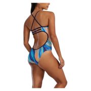 Costum înot întreg femei TYR Riptidal Trinityfit - albastru | rezistent clor