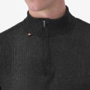Tricou Castelli Cold Day 2nd Layer - negru | izolație termică superioară