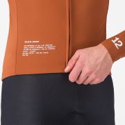 Jachetă ciclism Castelli DO.DI.CI. - maro Mocha | tehnologie Ristretto