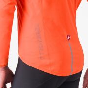 Jachetă ciclism Castelli Emergency 3 - portocaliu briliant | impermeabilă