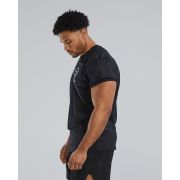 Tricou tehnic TYR Airtec Big Logo Tee - negru | respirabil