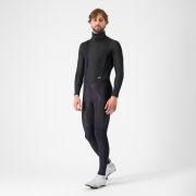 Bluză corp Castelli Flanders Neck Warm - negru | guler înalt termic