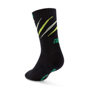 Șosete compresie medii CEP Core Run Edition Claws W - negru/verde | alergare