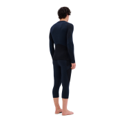 Bluză tehnică CEP Ski Merino Base Layer mânecă lungă | lână merino - black