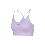 Bustieră alergare CEP Core Run Light Support Bra | susținere ușoară - lilac