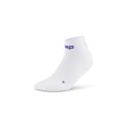 Șosete compresie scurte CEP Run Ultralight 4.0 - alb | tehnologie germană
