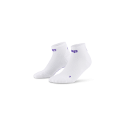Șosete compresie scurte CEP Run Ultralight 4.0 - alb | tehnologie germană