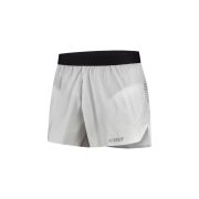 Pantaloni scurți alergare CEP Pro Run Ultralight Loose Fit - gri deschis | ultraușori, ventilație laser