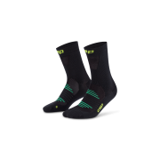 Șosete compresie CEP Pro Run Ultralight Mid Cut - negru | alergare performanță