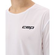 Tricou alergare CEP Pro Run Ultralight - alb | ultraușor bărbați
