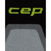 Șosete alergare CEP Core Run Cushion Mid Cut - negru | compresie