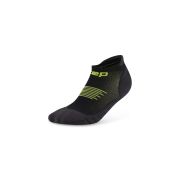 Șosete compresie CEP Core Run No Show - negru/verde lime | suport