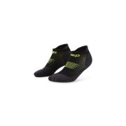 Șosete compresie CEP Core Run No Show - negru/verde lime | suport