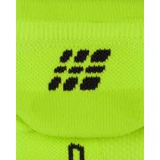 Șosete compresie CEP Core Run No Show - verde lime/negru | suport