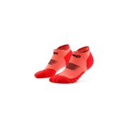 Șosete compresie CEP Core Run No Show - portocaliu neon coral | suport