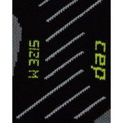 Șosete compresie CEP Core Run Cushion No Show - negru | confort
