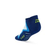 Șosete compresie CEP Core Run Cushion No Show - albastru | confort