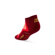 Șosete compresie CEP Core Run Cushion No Show - roșu | confort