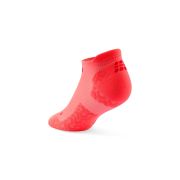 Șosete compresie alergare CEP Run Ultralight 4.0 - corai neon | roșu