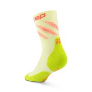 Șosete compresie CEP Elliptic - lime/coral neon | Stabilitate